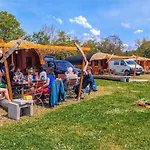 Rheingau 524 Schlaffassdorf Direkt Am Rhein 盖森海姆
