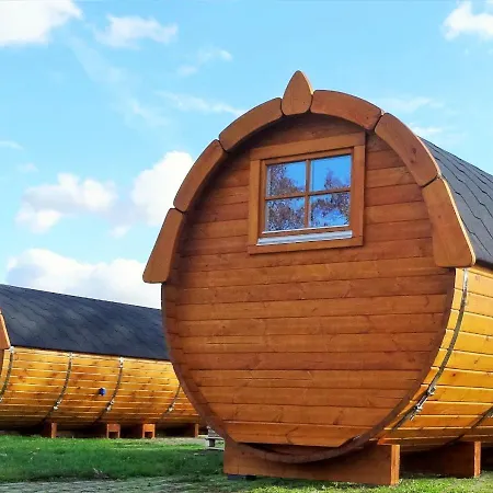 营地 Rheingau 524 Schlaffassdorf Direkt Am Rhein 盖森海姆