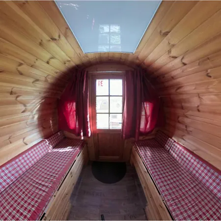 营地 Rheingau 524 Schlaffassdorf Direkt Am Rhein 盖森海姆