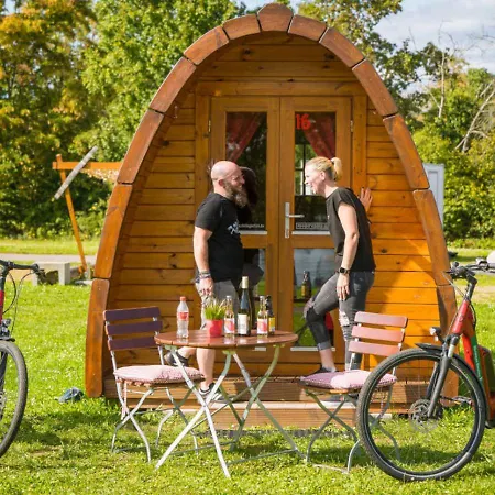 Rheingau 524 Schlaffassdorf Direkt Am Rhein * 盖森海姆