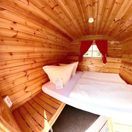 Campsite Rheingau 524 Schlaffassdorf Direkt Am Rhein Geisenheim