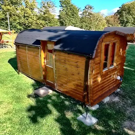 Camping Rheingau524 Schlaffassdorf Direkt Am Rhein Geisenheim