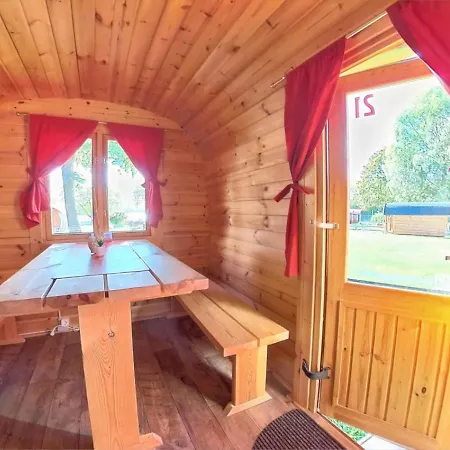 Campsite Rheingau 524 Schlaffassdorf Direkt Am Rhein