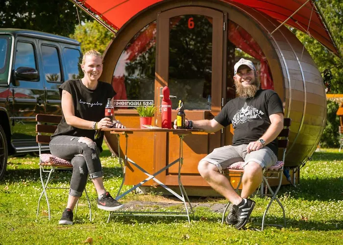 Rheingau 524 Schlaffassdorf Direkt Am Rhein Geisenheim