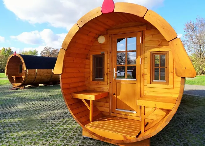 Rheingau 524 Schlaffassdorf Direkt Am Rhein *