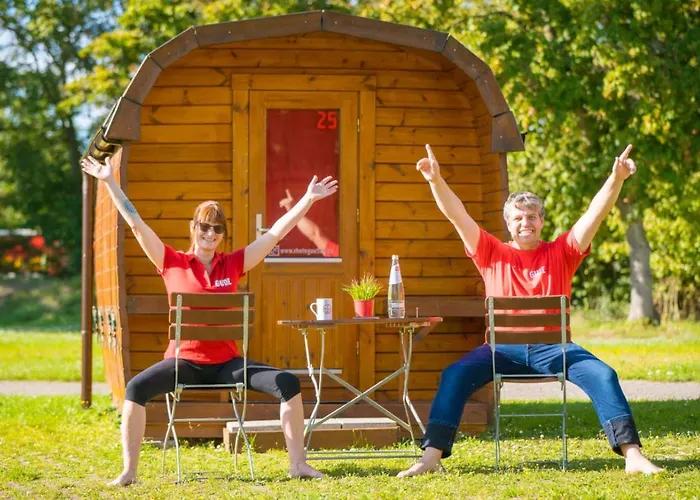 Parque de Campismo Rheingau 524 Schlaffassdorf Direkt Am Rhein *