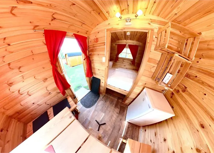 Rheingau 524 Schlaffassdorf Direkt Am Rhein *